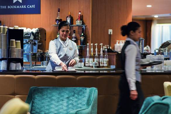 Fred. Olsen Cruise Lines, Balmoral, The Bookmark Café 2.jpg